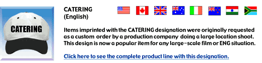 CATERING Designation